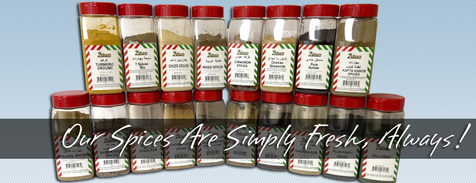 Our Spices Are Simply Fresh, Always!